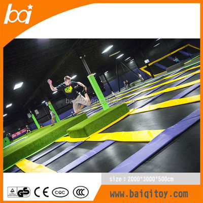 Big Bounce High Quality Amusement Hot Selling Funny Indoor Trampoline Park with Slides