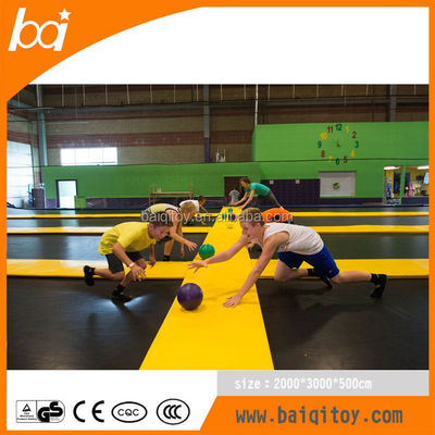 Big Bounce High Quality Amusement Hot Selling Funny Indoor Trampoline Park with Slides