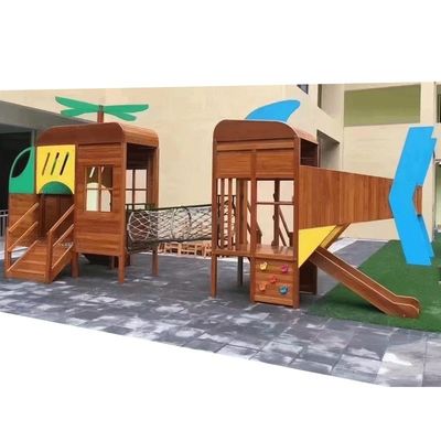 Outdoor Playhouse Garden Building Customised Children Wooden Outdoor Playgrounds Wooden Play House