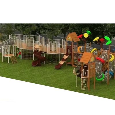 Outdoor Playhouse Garden Building Customised Children Wooden Outdoor Playgrounds Wooden Play House