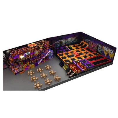 High Quality Custom Indoor Playground Kids Large Play Jumping Area Trampoline Park