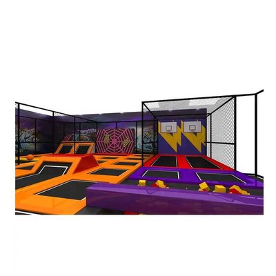 High Quality Custom Indoor Playground Kids Large Play Jumping Area Trampoline Park
