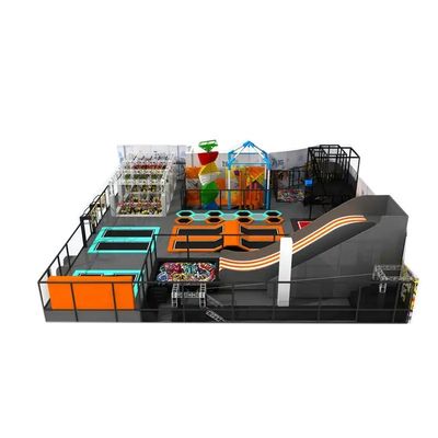High Quality Custom Indoor Playground Kids Large Play Jumping Area Trampoline Park