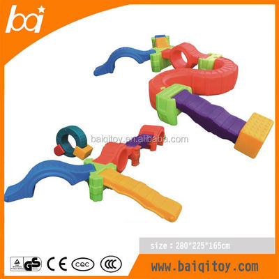 Kids Ride on Plastic Play Seesaw for Kids Double Color Deer Rocking Horse Animal Toy