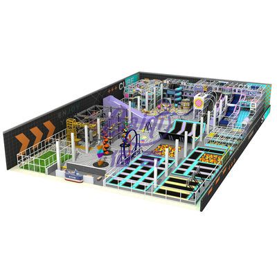 Children Play Equipment Maze Game Soft Indoor Play Equipment Kid Large Indoor Playground equipment trampoline park