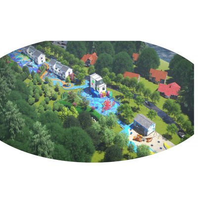 Children's Trampoline Park Indoor and Outdoor Net Red Non-standard Non-power Swing Climbing Amusement