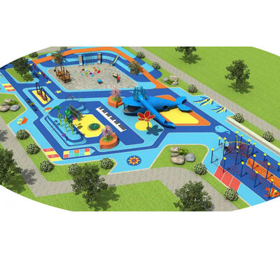 Children's Trampoline Park Indoor and Outdoor Net Red Non-standard Non-power Swing Climbing Amusement