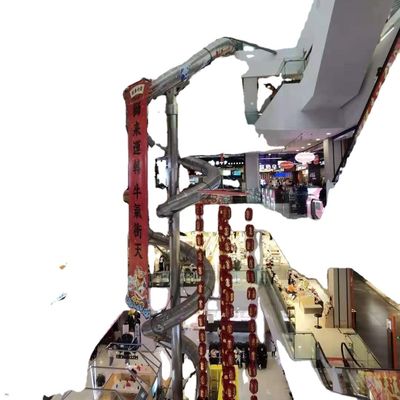 Customized Indoor Outdoor Tube Stainless Slide Steel Playground for Sale