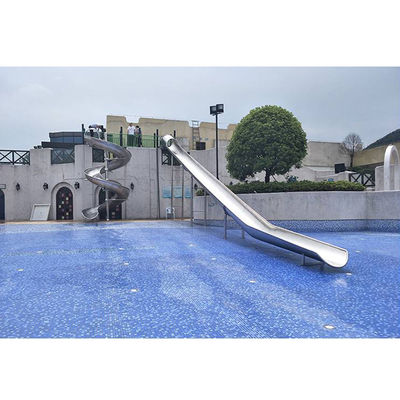 Outside and Indoor Large Spiral Slide Kids Outdoor Tube Slides Adults Outdoors Stainless Steel Slide
