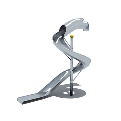 Playground Stainless Steel Slide, Custom Stainless Steel Tube Slide