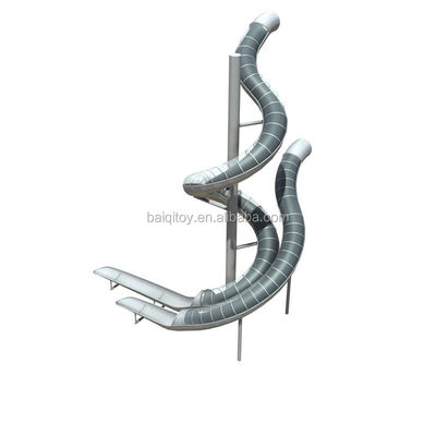 Stainless Steel Spiral Slides, Custom Interior Stainless Steel Slides Factory