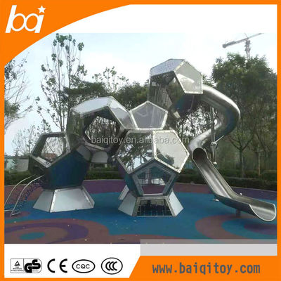 Stainless Steel Spiral Slides, Custom Interior Stainless Steel Slides Factory
