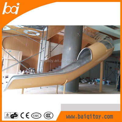Stainless Steel Spiral Slides, Custom Interior Stainless Steel Slides Factory