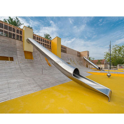 Stainless Steel Spiral Chute, a Custom Stainless Steel Slide