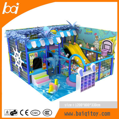 Children Popular Commercial Kids Slide Mcdonalds Indoor Playground for Babies