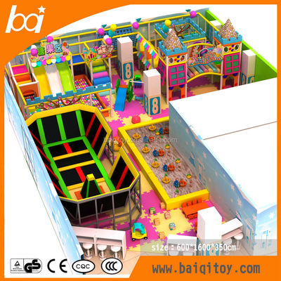 Children Popular Commercial Kids Slide Mcdonalds Indoor Playground for Babies