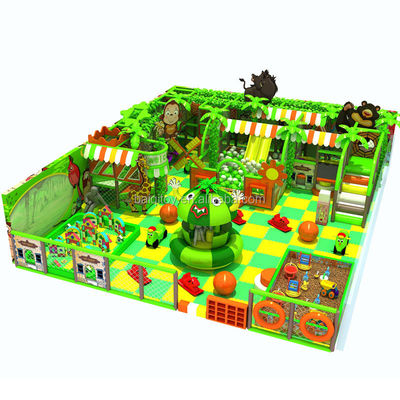 Baiqi Space Spinner Kids Electronic Soft Play Child Indoor Play Structure with Slide
