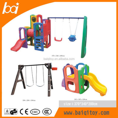 Playground Plastic Playhouses Commercial Kids Outdoor Playground Equipment for Sale