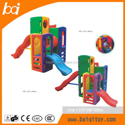 Playground Plastic Playhouses Commercial Kids Outdoor Playground Equipment for Sale