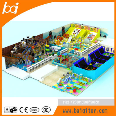Children's Favorite Activity Parks Toys Kids Indoor Play Structure with Slide
