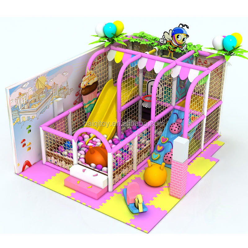 Children's Favorite Activity Parks Toys Kids Indoor Play Structure with Slide